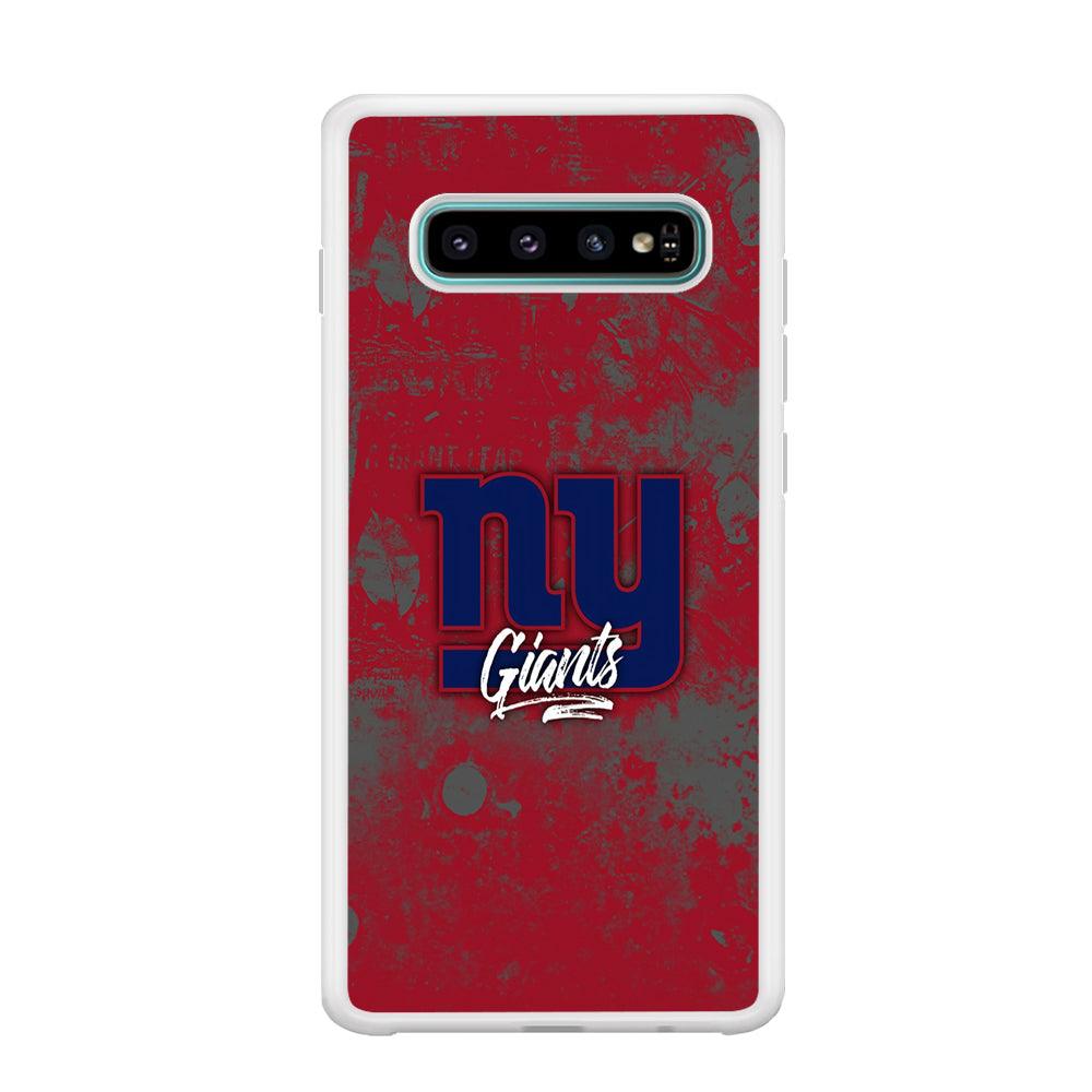 New York Giants Shadows of Passion Samsung Galaxy S10 Plus Case-Oxvistore