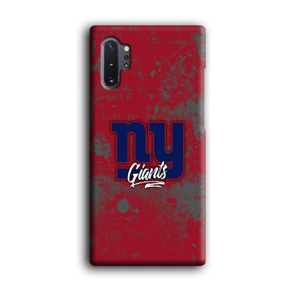 New York Giants Shadows of Passion Samsung Galaxy Note 10 Plus Case-Oxvistore