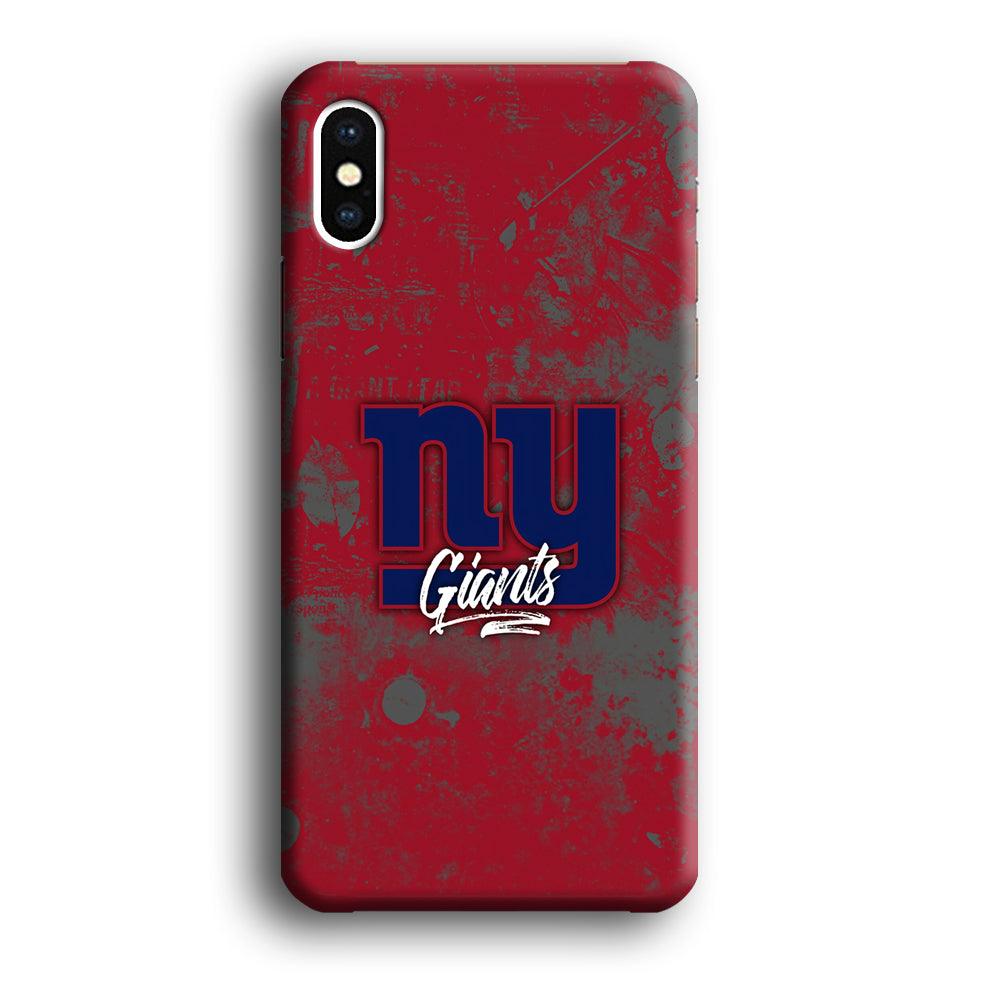 New York Giants Shadows of Passion iPhone Xs Max Case-Oxvistore