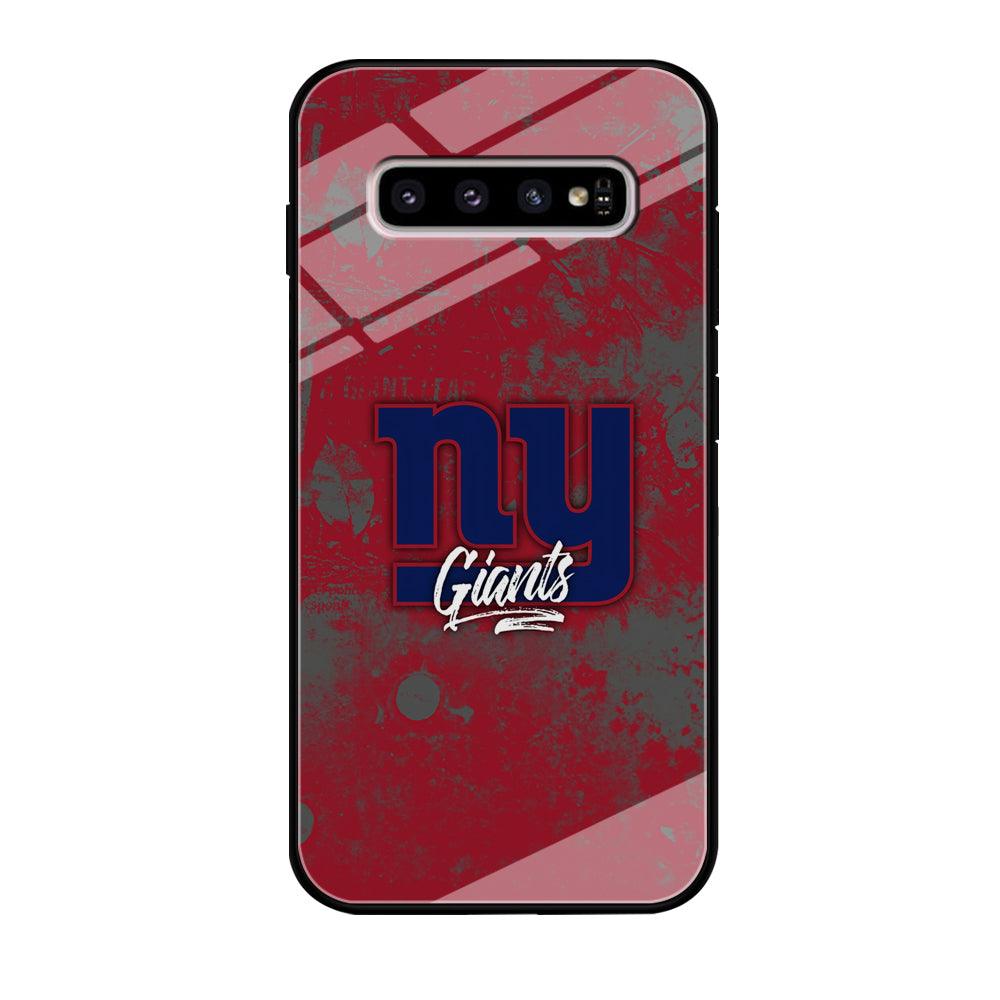 New York Giants Shadows of Passion Samsung Galaxy S10 Plus Case-Oxvistore