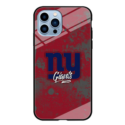 New York Giants Shadows of Passion iPhone 14 Pro Case-Oxvistore