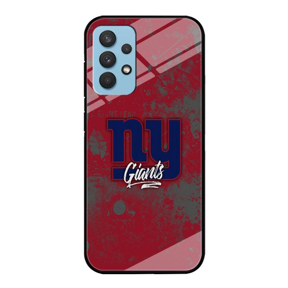 New York Giants Shadows of Passion Samsung Galaxy A32 Case-Oxvistore