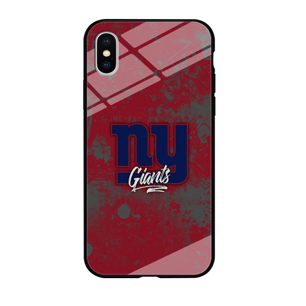 New York Giants Shadows of Passion iPhone Xs Max Case-Oxvistore