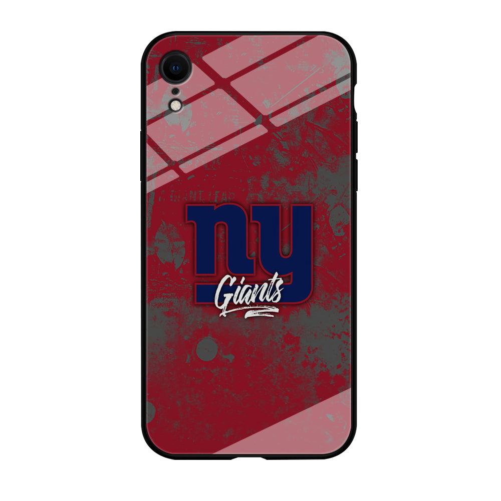 New York Giants Shadows of Passion iPhone XR Case-Oxvistore