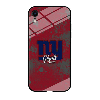 New York Giants Shadows of Passion iPhone XR Case-Oxvistore