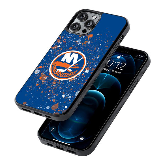 New York Islanders Art 2D Rubber Phone Case-Oxvistore