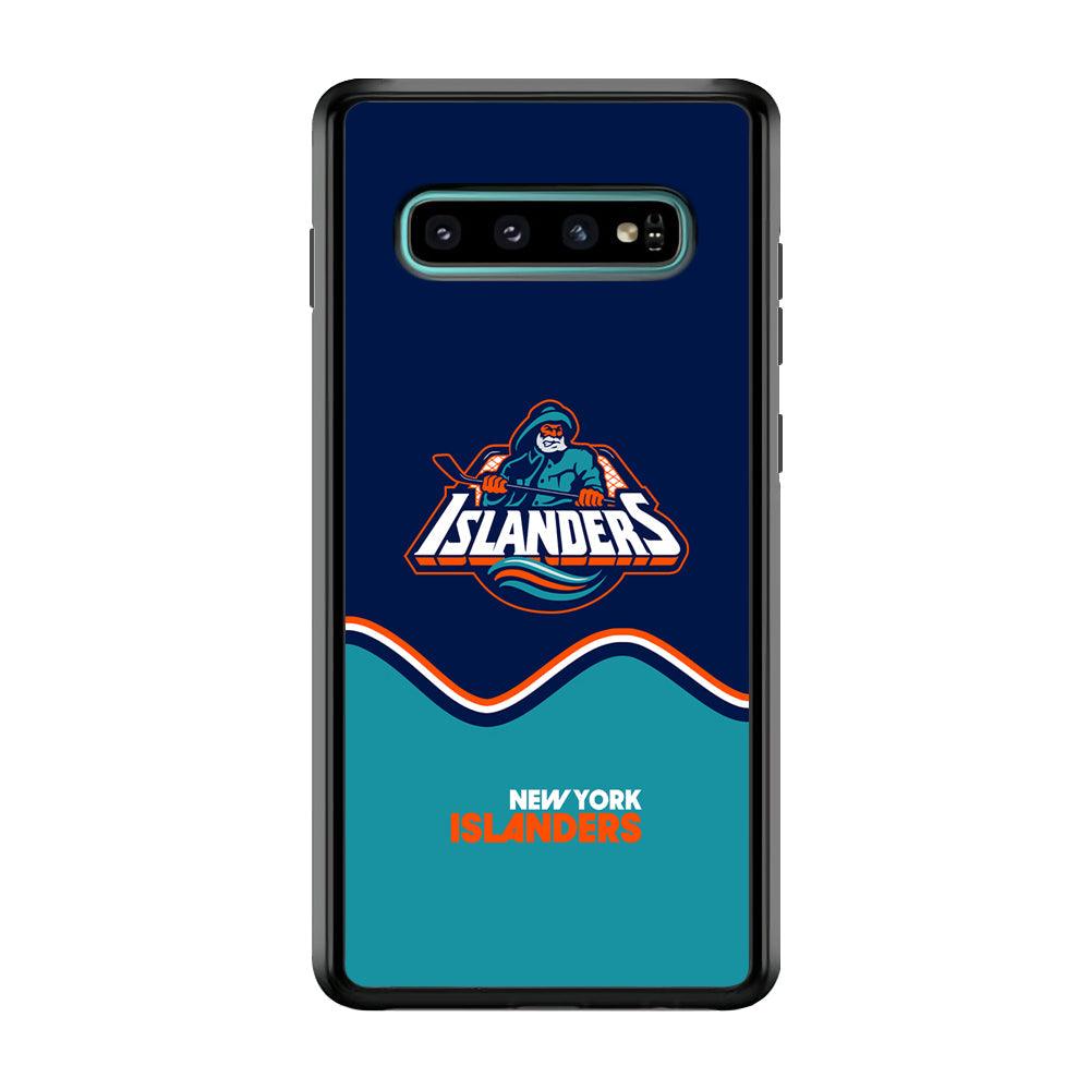 New York Islanders Waving The Ice Samsung Galaxy S10 Plus Case-Oxvistore