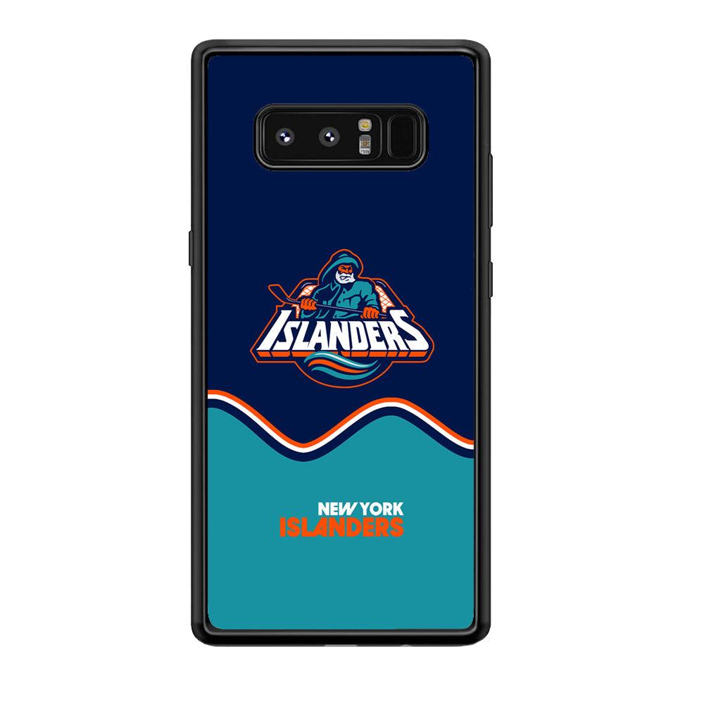 New York Islanders Waving The Ice Samsung Galaxy Note 8 Case-Oxvistore