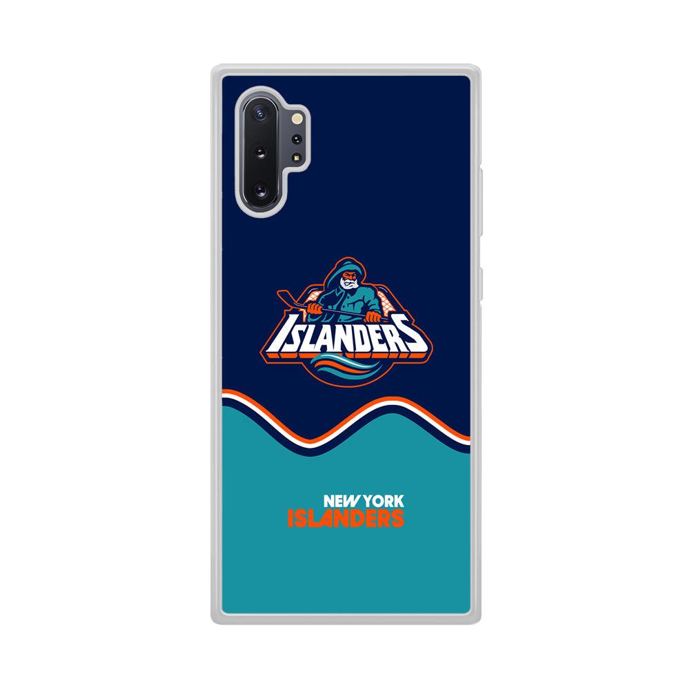 New York Islanders Waving The Ice Samsung Galaxy Note 10 Plus Case-Oxvistore