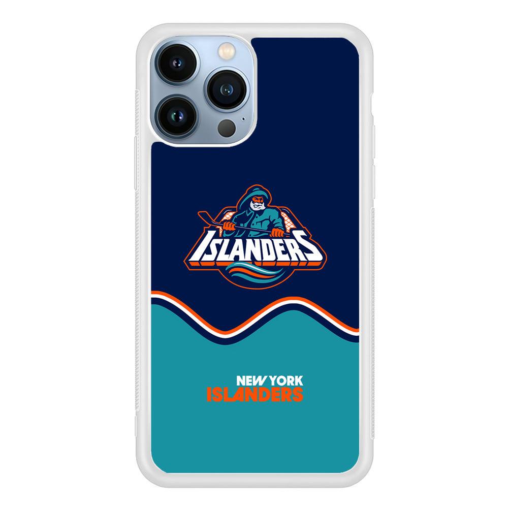 New York Islanders Waving The Ice iPhone 14 Pro Max Case-Oxvistore