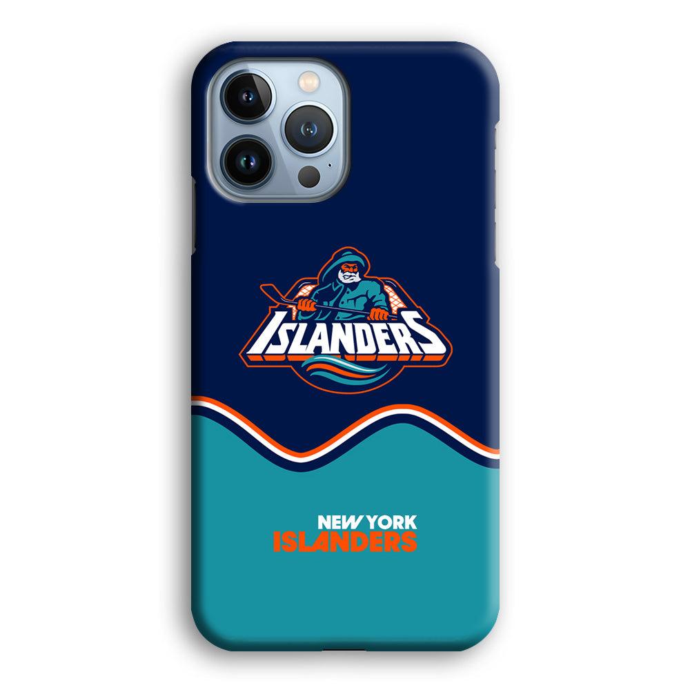 New York Islanders Waving The Ice iPhone 14 Pro Max Case-Oxvistore