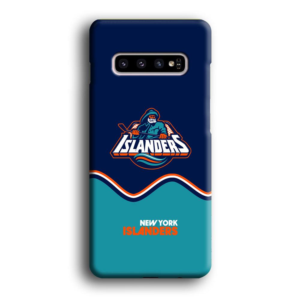 New York Islanders Waving The Ice Samsung Galaxy S10 Plus Case-Oxvistore