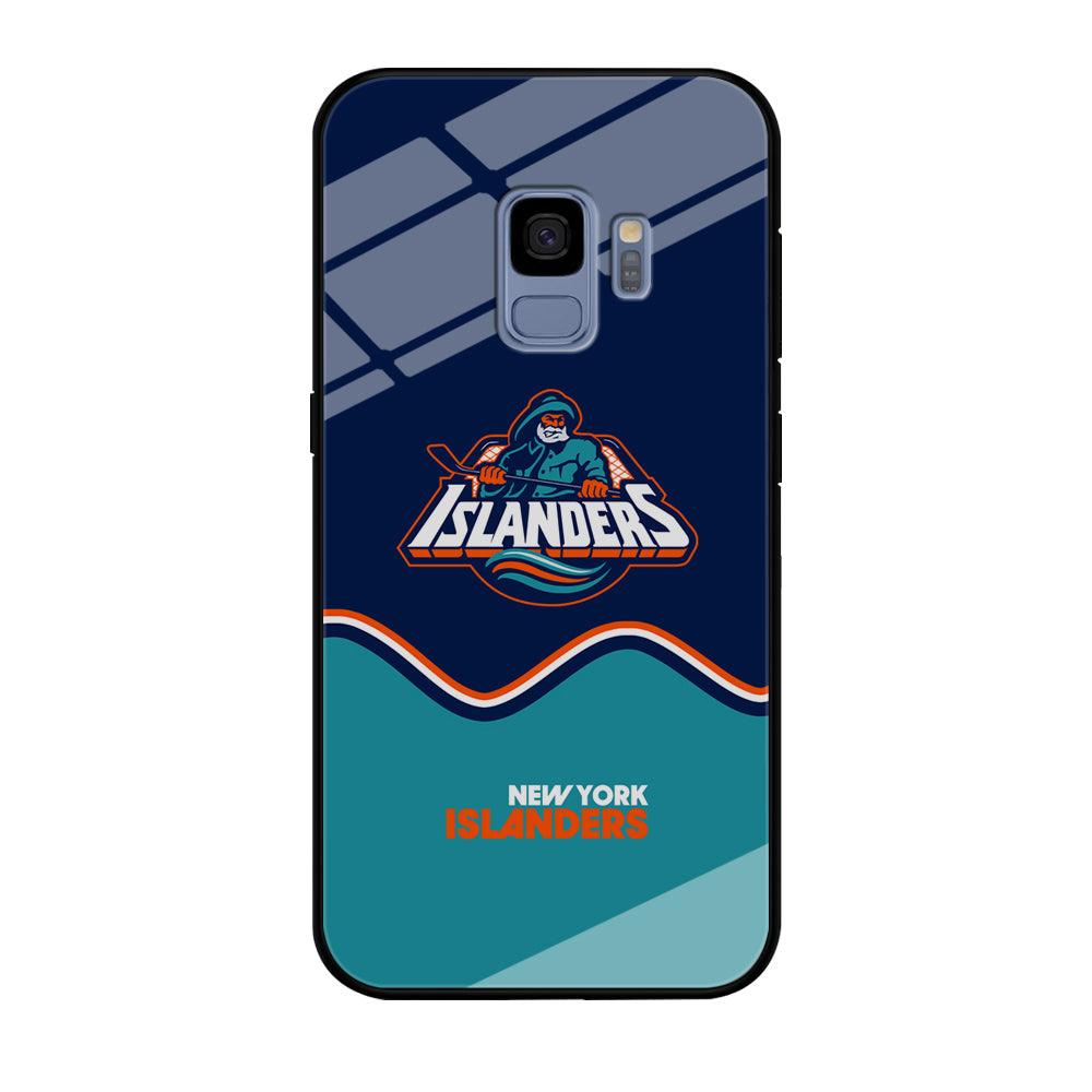 New York Islanders Waving The Ice Samsung Galaxy S9 Case-Oxvistore