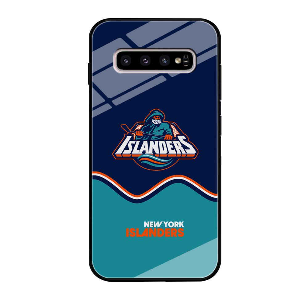 New York Islanders Waving The Ice Samsung Galaxy S10 Plus Case-Oxvistore