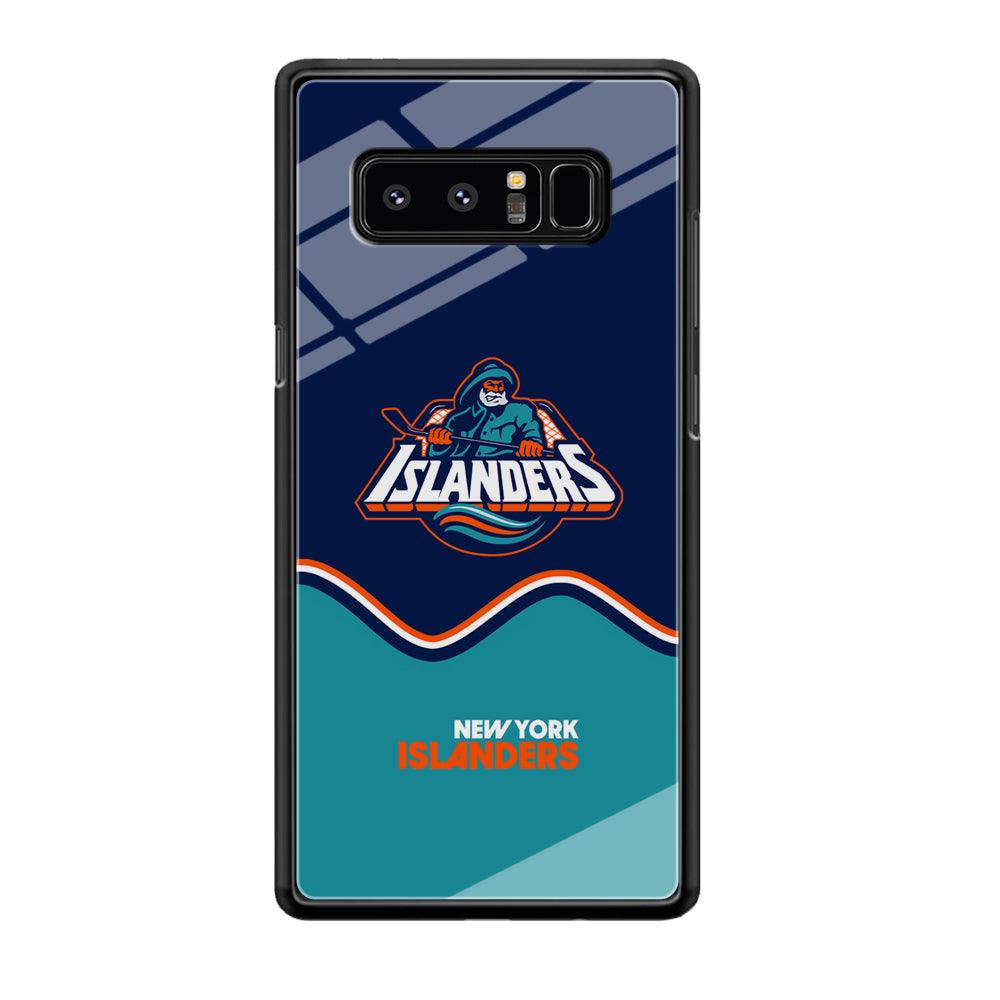 New York Islanders Waving The Ice Samsung Galaxy Note 8 Case-Oxvistore