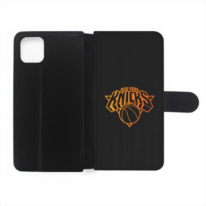 New York Knicks Logo Flip Wallet Phone Case