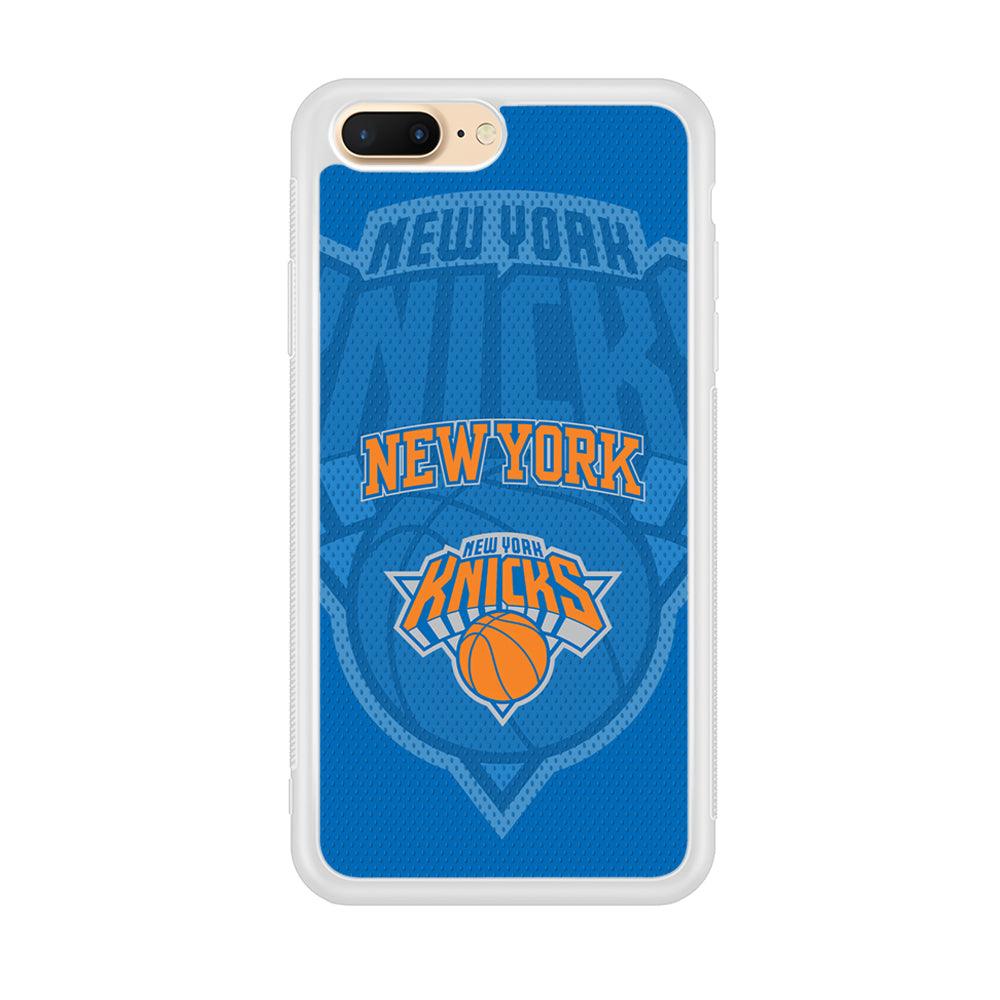 New York Knicks The Ball Blue Patern iPhone 7 Plus Case-Oxvistore