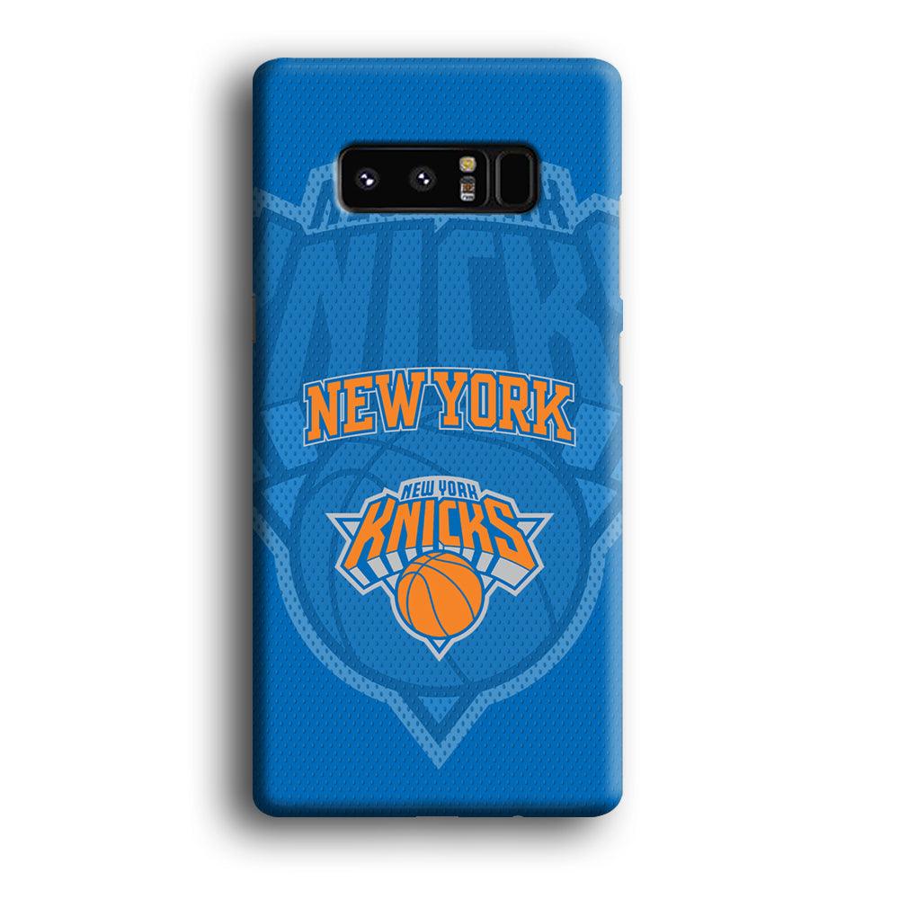 New York Knicks The Ball Blue Patern Samsung Galaxy Note 8 Case-Oxvistore