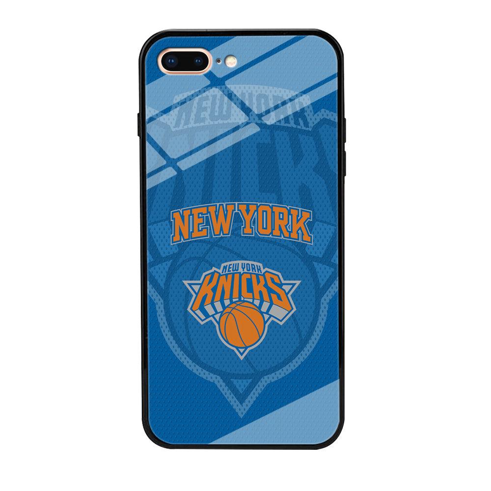 New York Knicks The Ball Blue Patern iPhone 7 Plus Case-Oxvistore