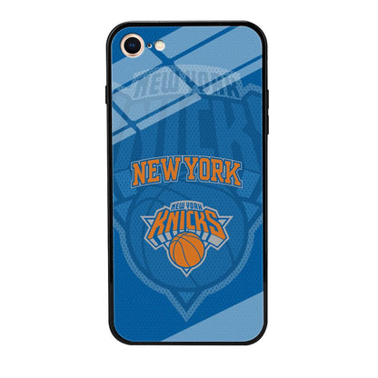 New York Knicks The Ball Blue Patern iPhone 8 Case-Oxvistore