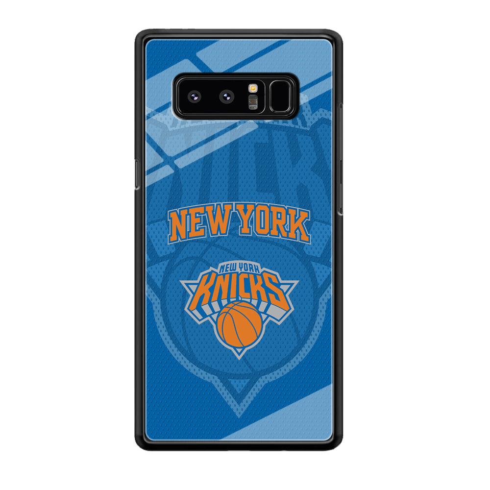 New York Knicks The Ball Blue Patern Samsung Galaxy Note 8 Case-Oxvistore