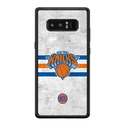 New York Knicks on Old Wall Samsung Galaxy Note 8 Case-Oxvistore