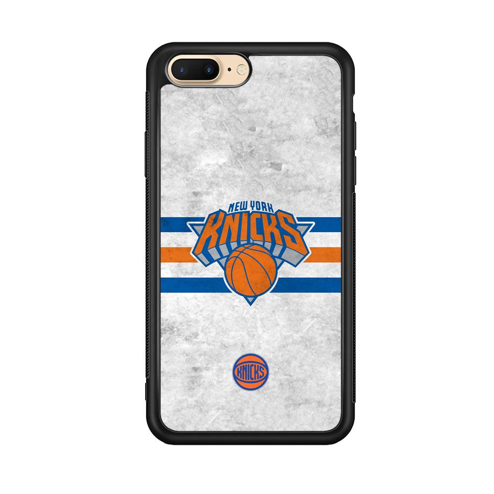 New York Knicks on Old Wall iPhone 8 Plus Case-Oxvistore