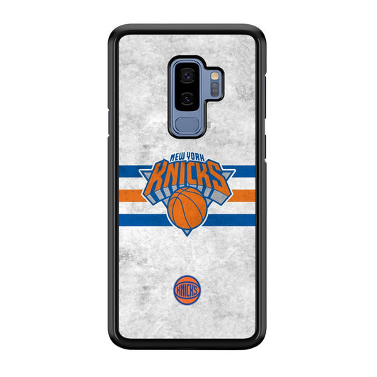 New York Knicks on Old Wall Samsung Galaxy S9 Plus Case-Oxvistore