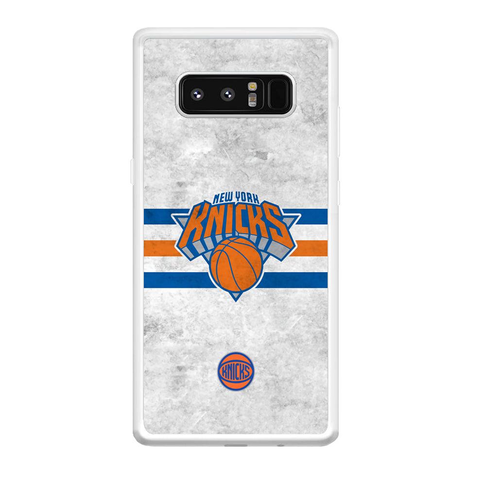 New York Knicks on Old Wall Samsung Galaxy Note 8 Case-Oxvistore