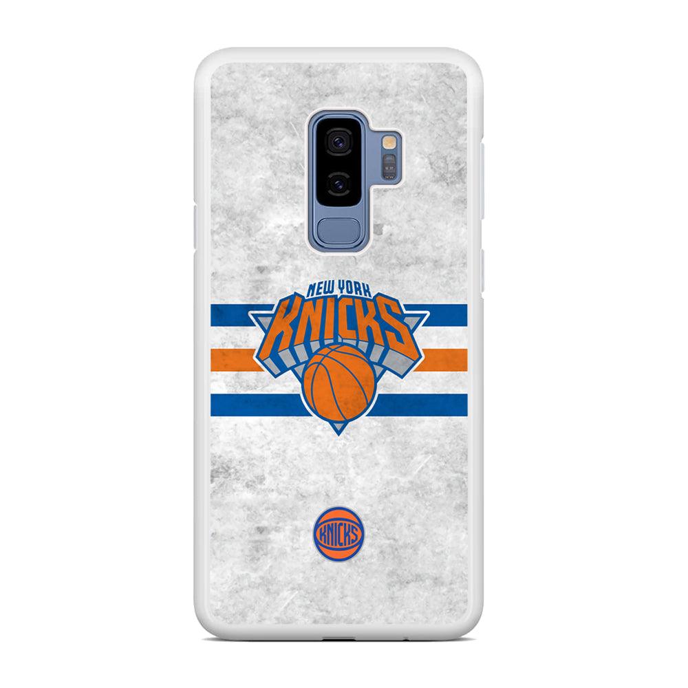 New York Knicks on Old Wall Samsung Galaxy S9 Plus Case-Oxvistore