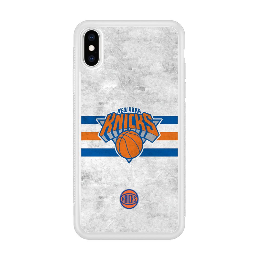 New York Knicks on Old Wall iPhone Xs Max Case-Oxvistore