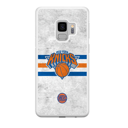 New York Knicks on Old Wall Samsung Galaxy S9 Case-Oxvistore