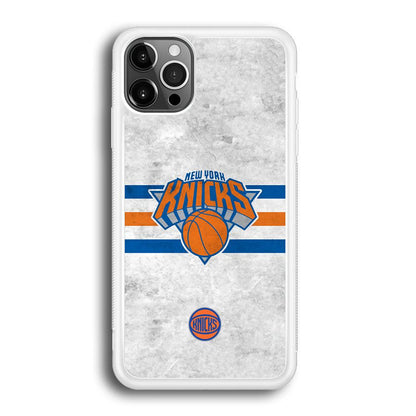 New York Knicks on Old Wall iPhone 12 Pro Max Case-Oxvistore