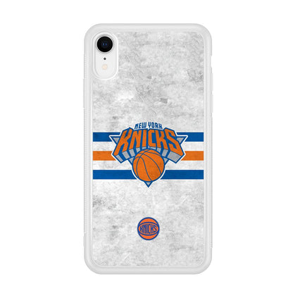 New York Knicks on Old Wall iPhone XR Case-Oxvistore