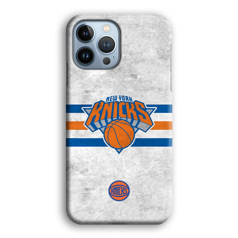 New York Knicks on Old Wall iPhone 13 Pro Case-Oxvistore