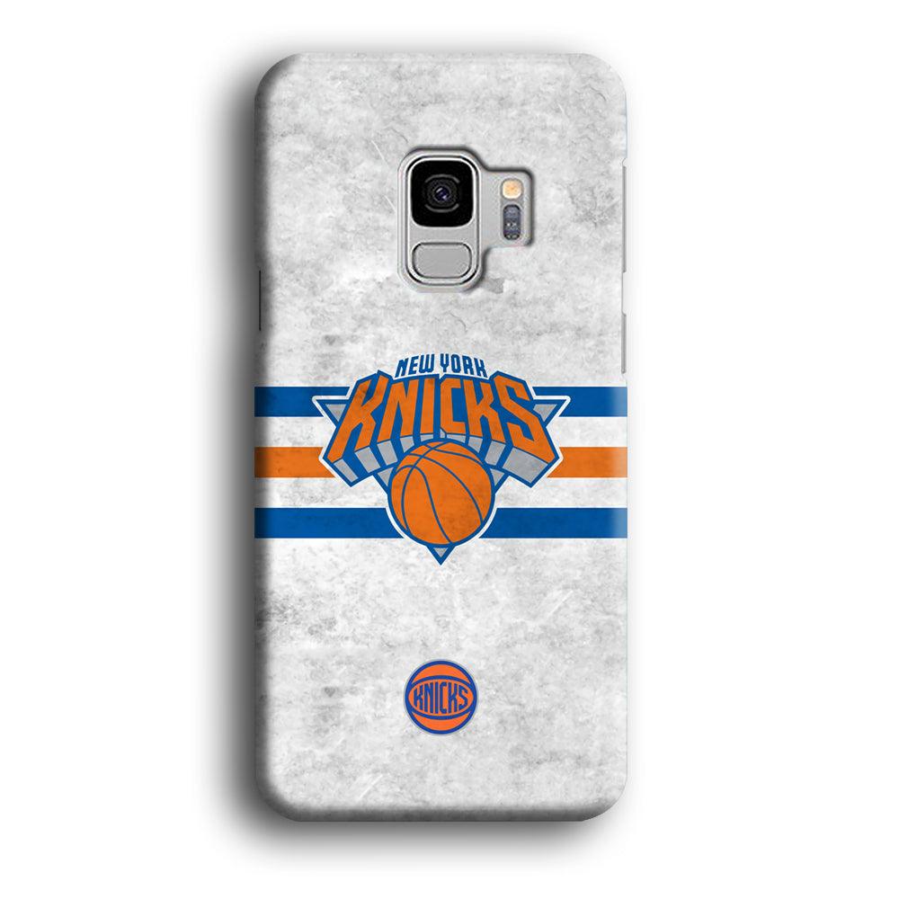 New York Knicks on Old Wall Samsung Galaxy S9 Case-Oxvistore