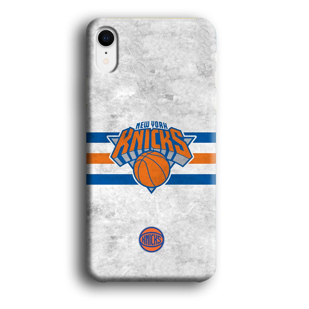 New York Knicks on Old Wall iPhone XR Case-Oxvistore