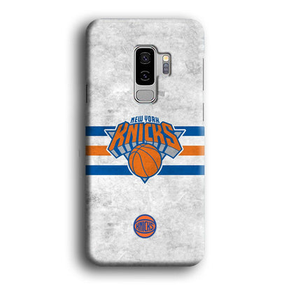 New York Knicks on Old Wall Samsung Galaxy S9 Plus Case-Oxvistore