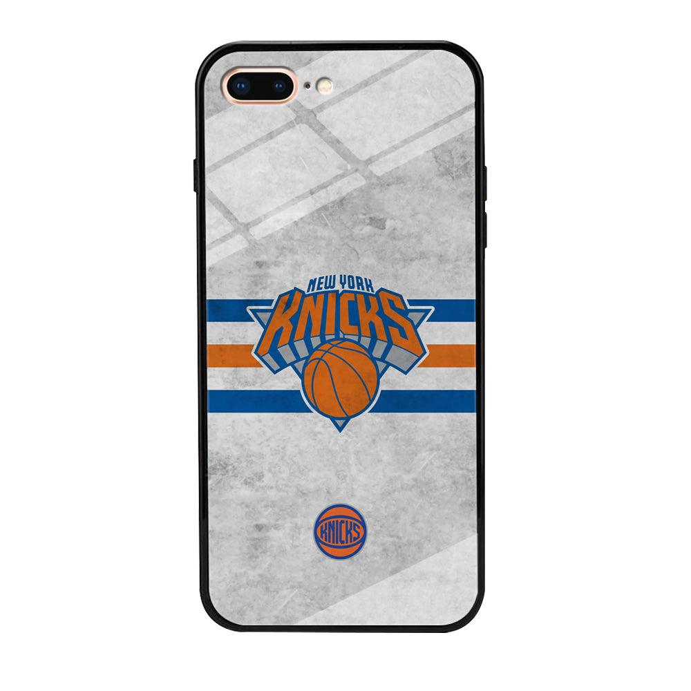 New York Knicks on Old Wall iPhone 8 Plus Case-Oxvistore