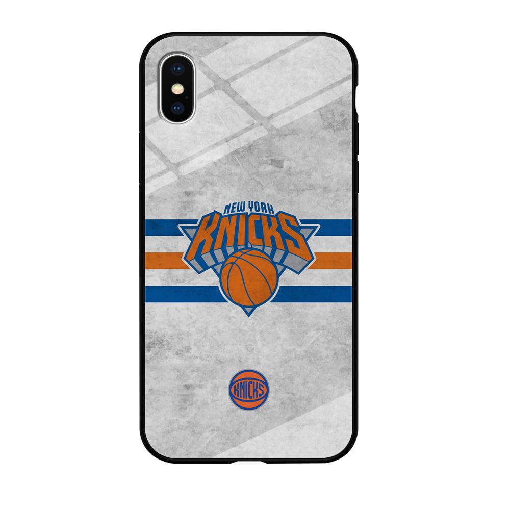 New York Knicks on Old Wall iPhone Xs Max Case-Oxvistore