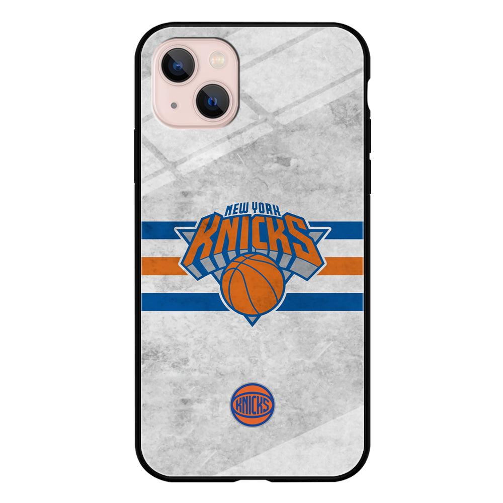 New York Knicks on Old Wall iPhone 15 Plus Case-Oxvistore