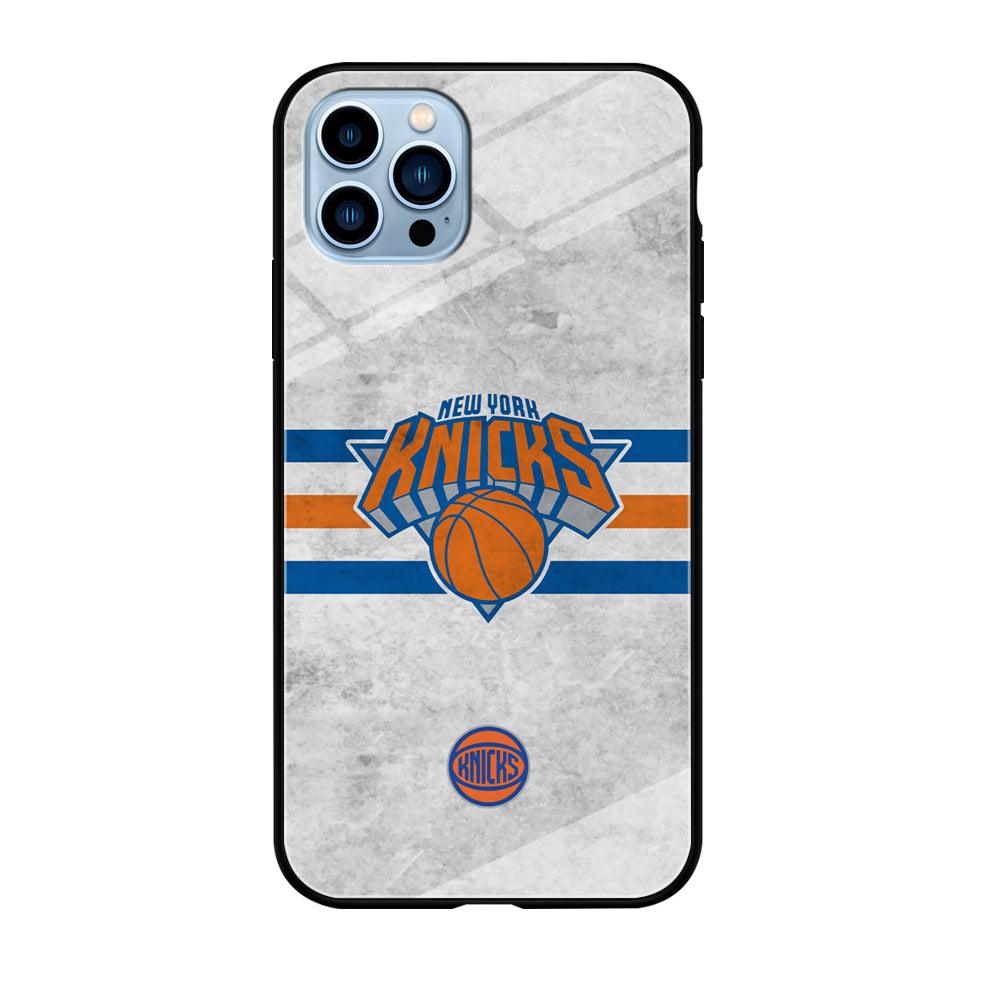 New York Knicks on Old Wall iPhone 12 Pro Max Case-Oxvistore