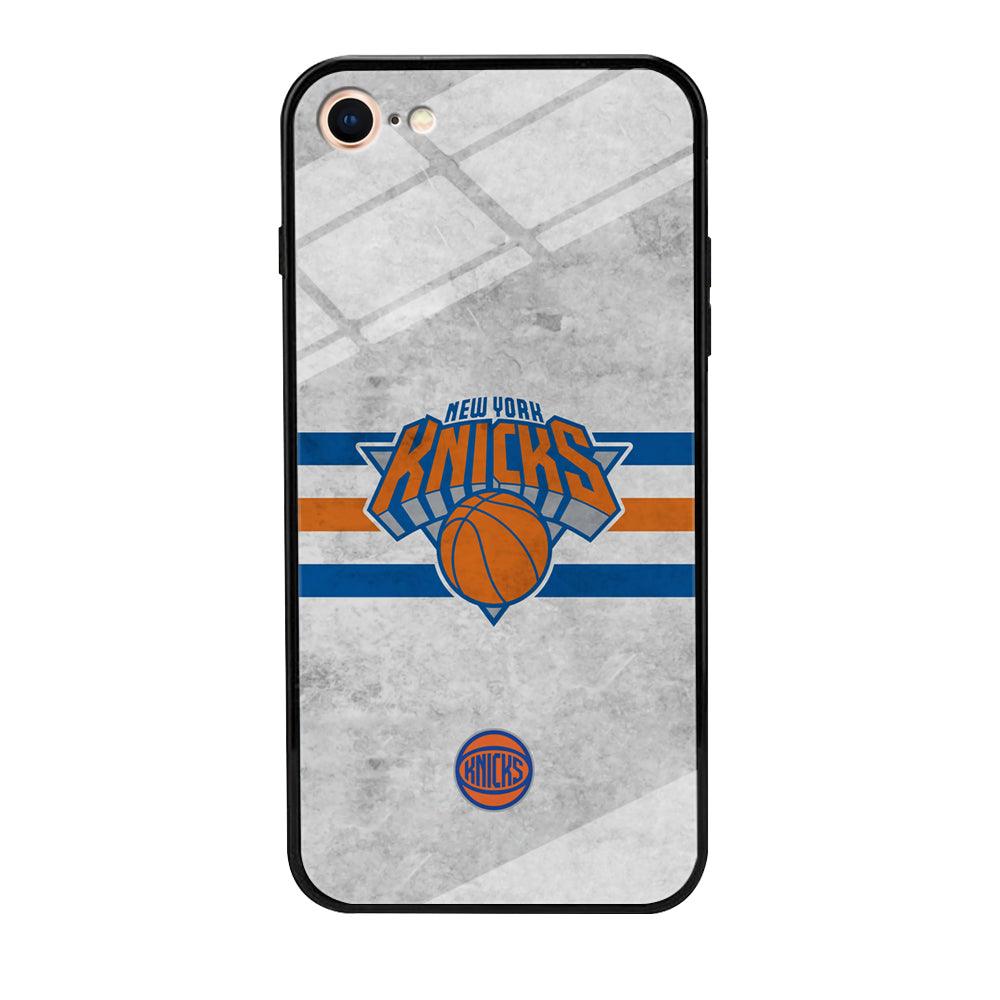 New York Knicks on Old Wall iPhone 8 Case-Oxvistore