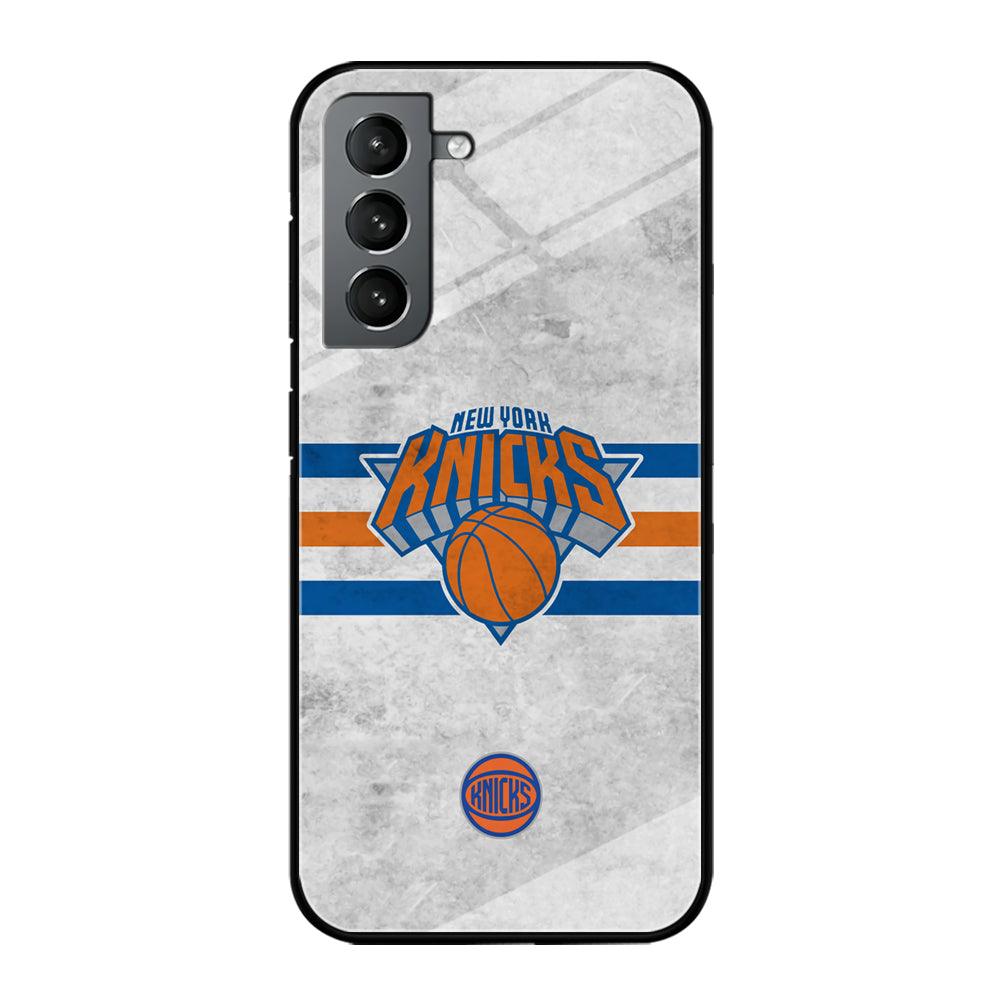 New York Knicks on Old Wall Samsung Galaxy S21 Plus Case-Oxvistore