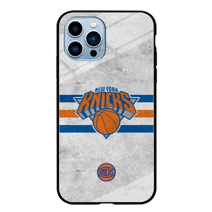 New York Knicks on Old Wall iPhone 13 Pro Case-Oxvistore