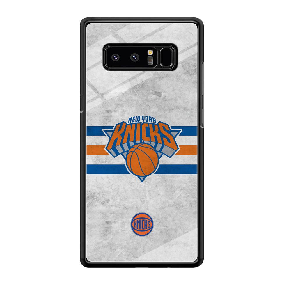 New York Knicks on Old Wall Samsung Galaxy Note 8 Case-Oxvistore