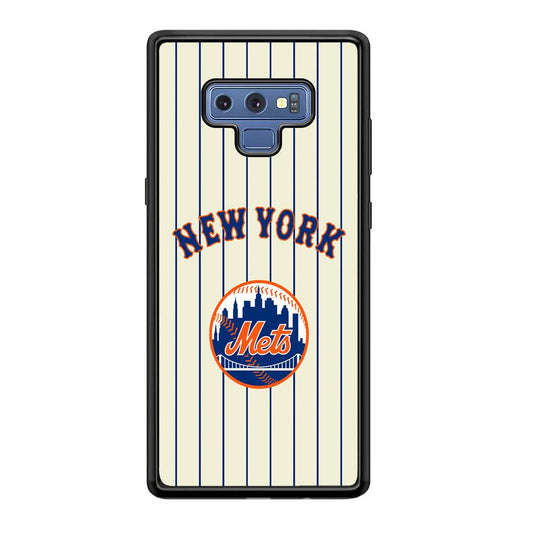 New York Mets Emblem of The City Samsung Galaxy Note 9 Case-Oxvistore