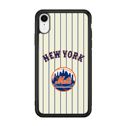 New York Mets Emblem of The City iPhone XR Case-Oxvistore