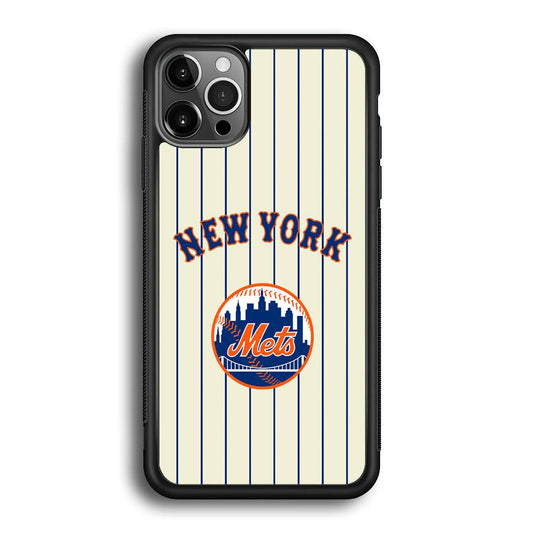 New York Mets Emblem of The City iPhone 12 Pro Max Case-Oxvistore