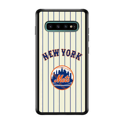 New York Mets Emblem of The City Samsung Galaxy S10 Plus Case-Oxvistore